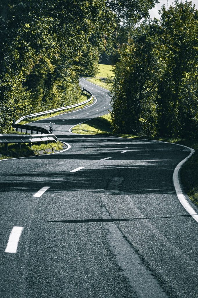 road, nature, path